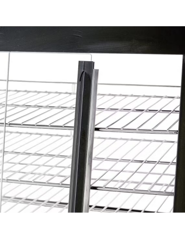 Vitrina Expositora Caliente 3 Bandejas de 90 cm