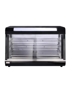 Vitrina Expositora Caliente 3 Bandejas de 120 cm