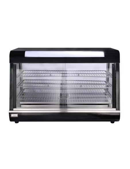 Vitrina Expositora Caliente 3 Bandejas de 120 cm