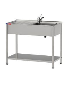 Fregadero bajo barra 1 seno y 1 escurridor y grifo...