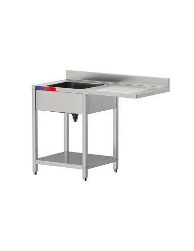 Fregadero bajo barra 1 seno y 1 escurridor,...