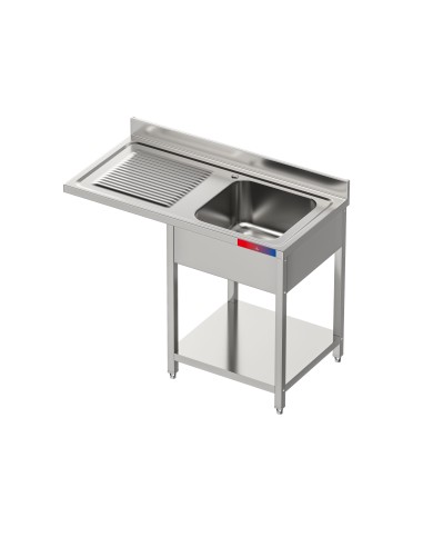 Fregadero bajo barra 1 seno y 1 escurridor...