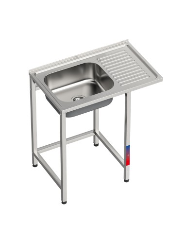 Fregadero bajo barra 1 seno y 1 escurridor...