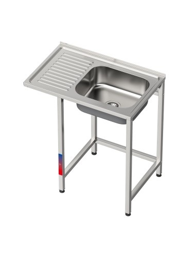 Fregadero bajo barra 1 seno y 1 escurridor...