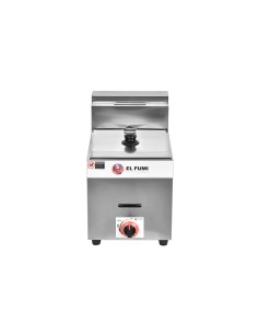 Freidora a gas industrial 8 litros sin grifo