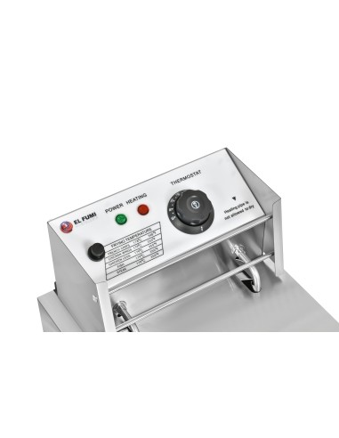 Freidora electrica 8 litros industrial en acero...