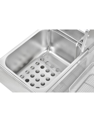 Freidora electrica 8 litros industrial en acero...