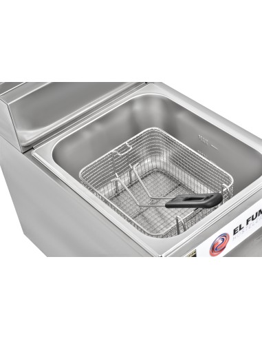 Freidora a gas industrial 8 litros sin grifo