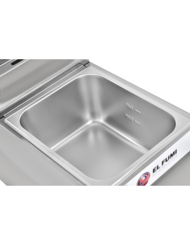 Freidora a gas industrial 8 litros sin grifo