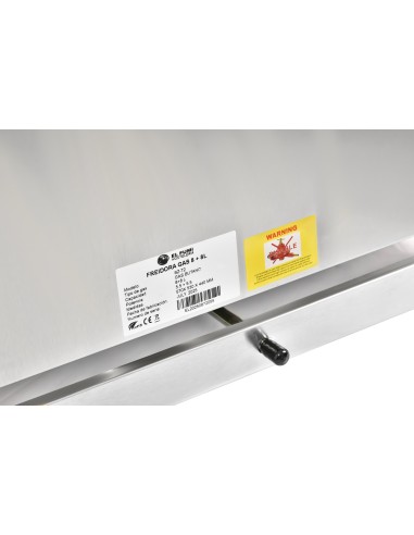 Freidora gas 8 + 8 litros sin grifo industrial