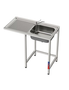 Fregadero bajo barra 1 seno y 1 escurridor y grifo dos...