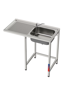 Fregadero bajo barra 1 seno y 1 escurridor y grifo dos...