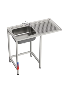 Fregadero bajo barra 1 seno y 1 escurridor y grifo dos...