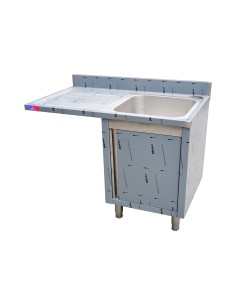 Fregadero industrial de acero inoxidable 1 senos 1...