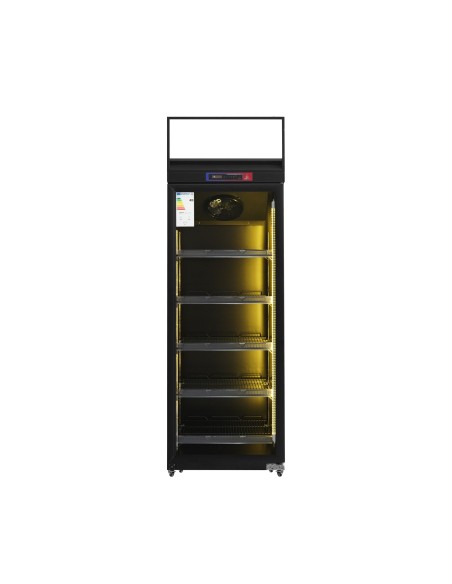 Armario expositor para bebidas refrigerado, Subzero 1 puerta gran capacidad, 635x 750 x 2050mm