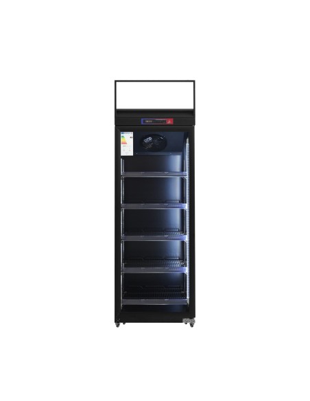 Armario expositor para bebidas refrigerado, Subzero 1 puerta gran capacidad, 635x 750 x 2050mm