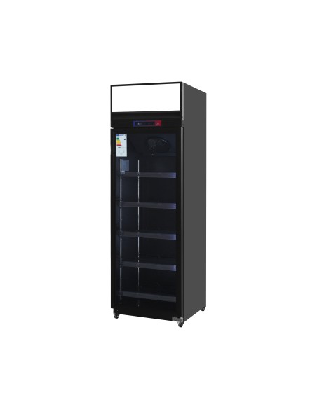 Armario expositor para bebidas refrigerado, Subzero 1 puerta gran capacidad, 635x 750 x 2050mm