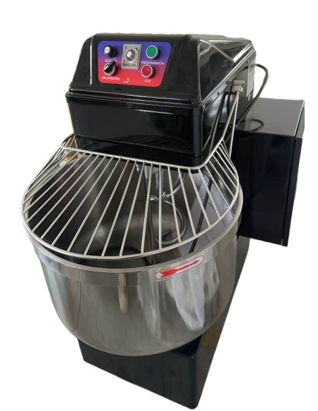 Amasadora mezcladora de espiral de masa industrial de hosteleria, capacidad bol 80 litros