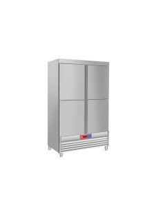 Armario frigorifico refrigerado 4 puertas de acero...
