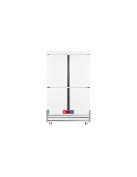 Armario frigorifico refrigerado 4 puertas de acero inoxidable, tropicalizado clase D. 1220 x 700 x2050 mm