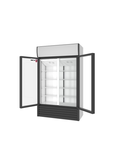 Armario expositor refrigerado 2 puertas de...