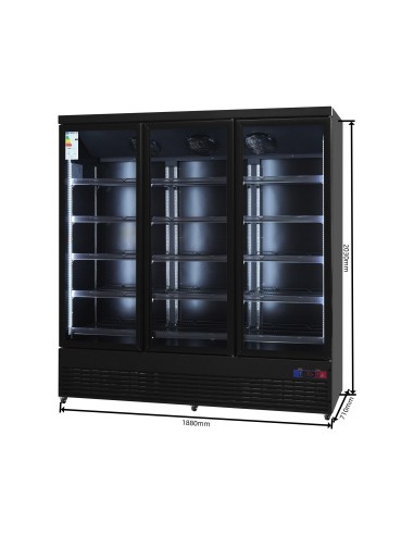 Armario expositor para bebidas refrigerado 3...