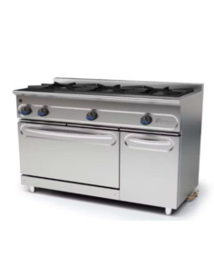 Cocina de gas de 3 fuegos con horno, 1200 x 550 x 850 mm,...