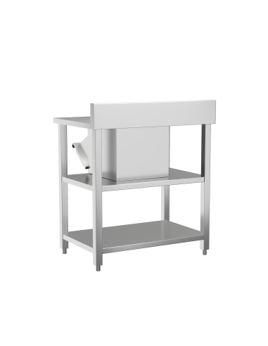 Mueble cafetero mesa de acero inoxidable eco...