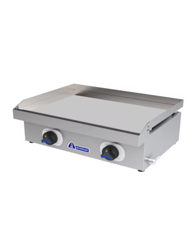 Plancha a gas de cromo duro profesional 600x...