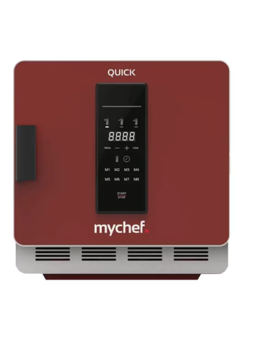 Horno de coccion acelerada teclado tactil y...