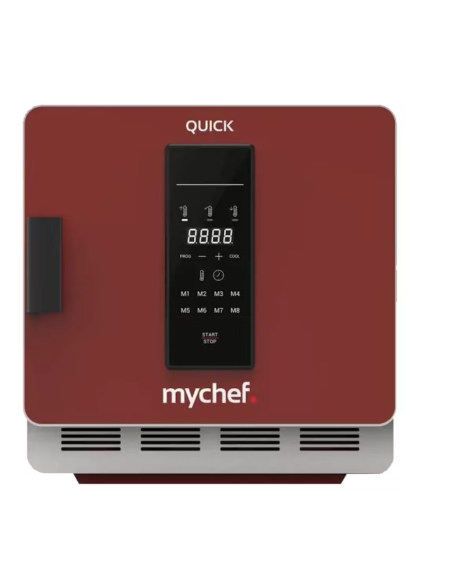 Horno de coccion acelerada teclado tactil y pantalla led.rojo - 400x630x410 mm - 3600 W 230/1V