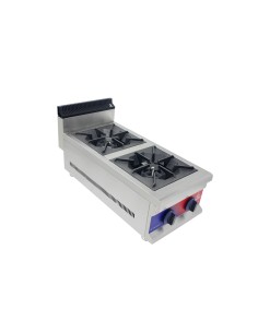 Cocina de encimera con Gas 2 fuegos , parrilla...