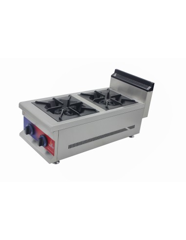 Cocina de encimera con Gas 2 fuegos , parrilla...