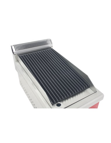 Barbacoa Parrilla de piedra de volcanica a gas...