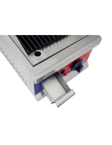 Barbacoa Parrilla de piedra de volcanica a gas...