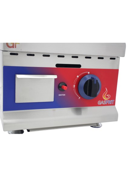 Barbacoa Parrilla de piedra de volcanica a gas 350 x 730 x 270 mm