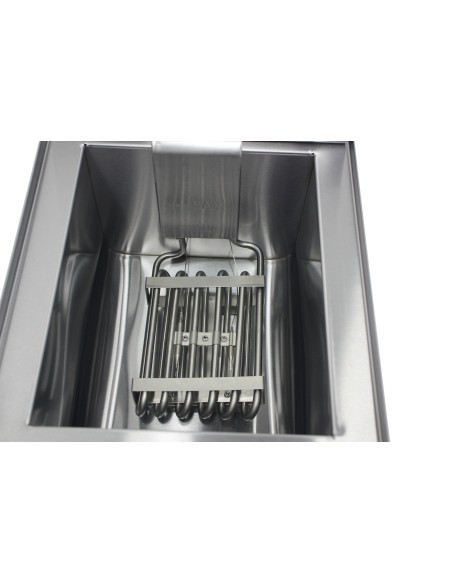 Freidora electrica 1 cubas 13 con grifo profesional industrial ultrarapida 5000 w termostato E.G.O gran calidad