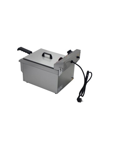 Freidora electrica 1 cubas 13 con grifo...