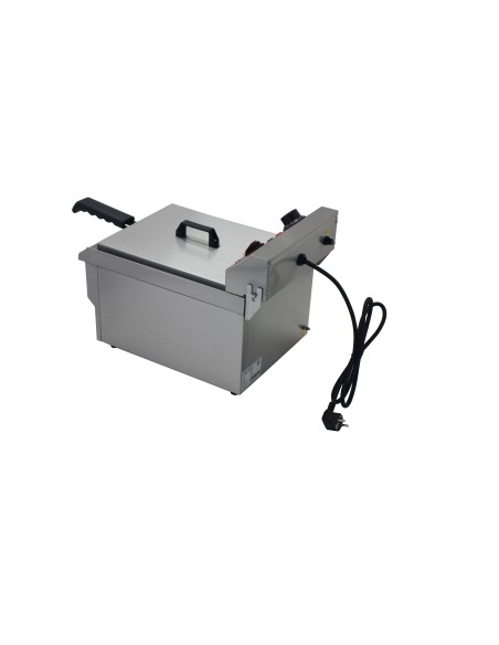 Freidora electrica 1 cubas 13 con grifo profesional industrial ultrarapida 5000 w termostato E.G.O gran calidad