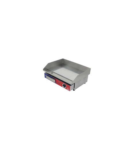 Plancha electrica de cromo duro con termostato E.G.0 550 X 430 X 252 Mm