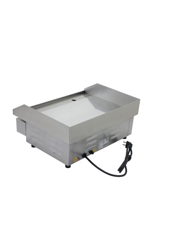 Plancha electrica de cromo duro con termostato...