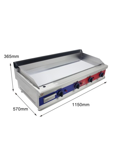 Gasfrit - Plancha de cromo duro de acero...