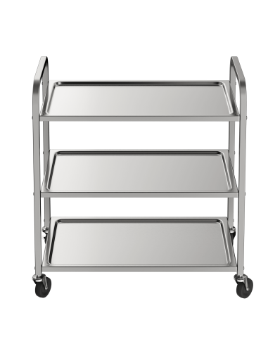 Carro de servicio industrial de acero...