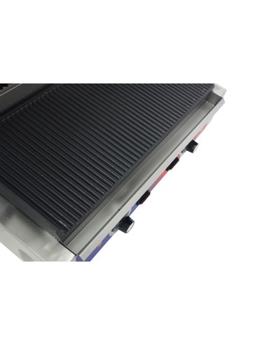 Grill eléctrico plancha de contacto doble...