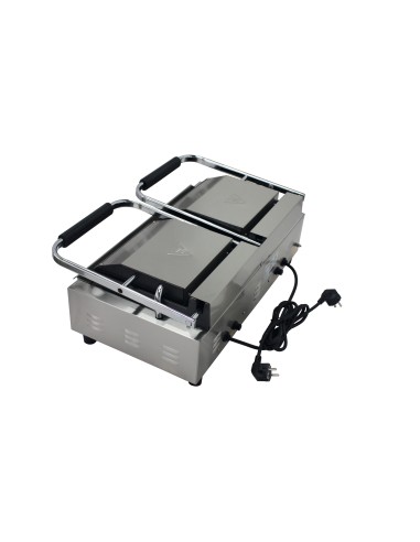Grill eléctrico plancha de contacto doble...