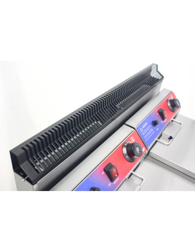 Freidora a Gas con grifo de 17 + 17 litros de...