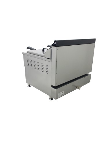 Freidora a Gas con grifo de 17 + 17 litros de...