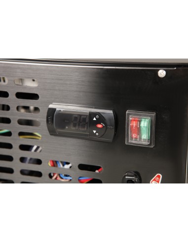 Vitrina para tapas refrigerada de acero...