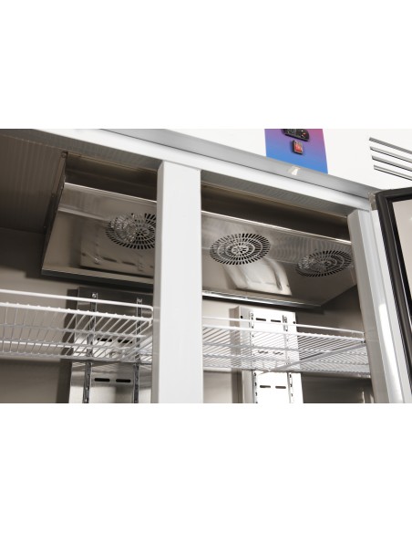 Armario frigorifico Refrigeracion 6 puertas de acero inoxidable, tropicalizado clase D. 1856 x 760 x2010 mm