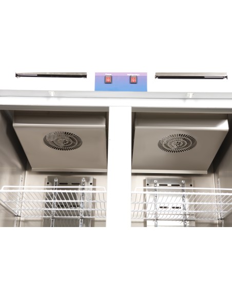 Armario frigorifico MIXTO 1 puerta refrigerado + 1 puerta congelación